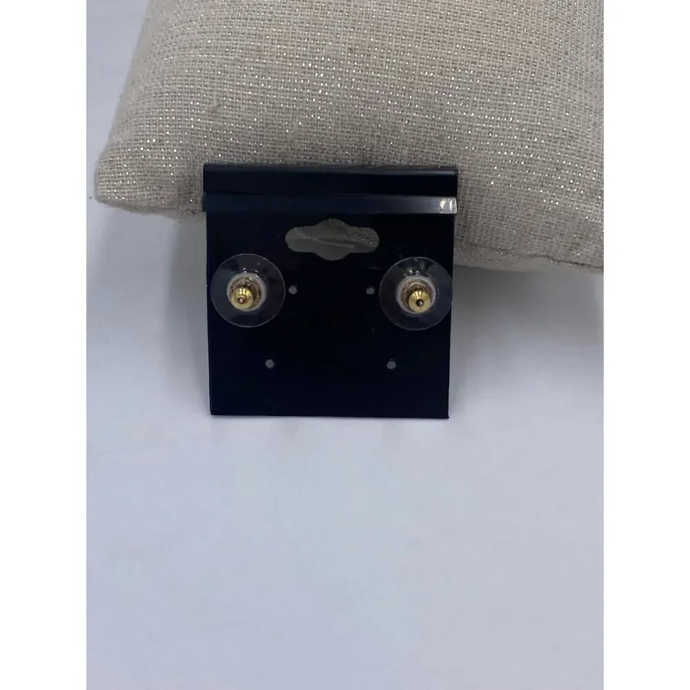 Kate Spade Gold‎ Plated Octagon Stud Earrings 10mm